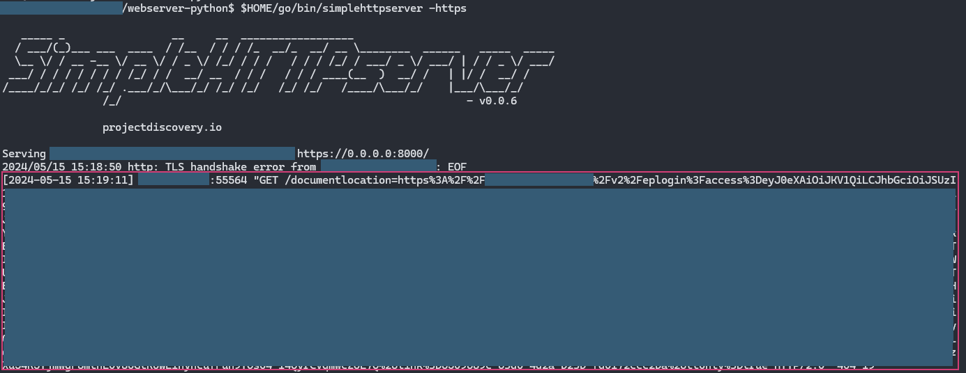 Fall 1: Access Token abgefangen
