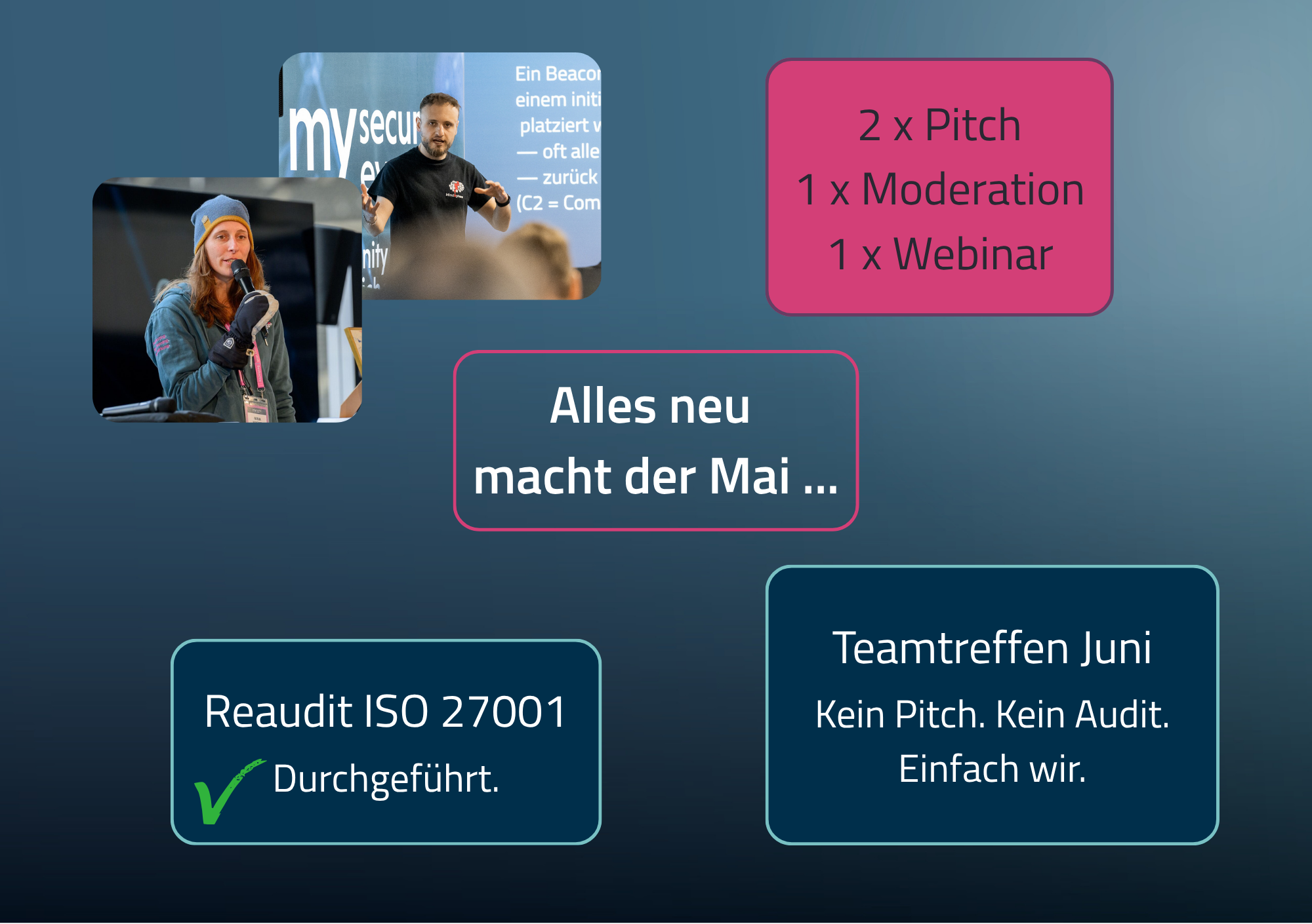 Alles neu macht der Mai