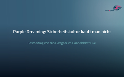 Purple Dreaming: Sicherheitskultur kauft man nicht